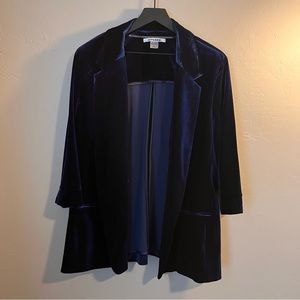 Nygard Blue Velvet Blazer